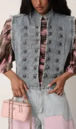 Army Denim Jacket - Image 3