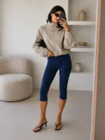 Cloud Fit Capri Leggings - Image 4