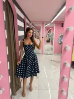 Rosalie Polka Dress