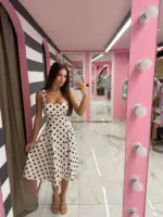Rosalie Polka Dress - Image 2