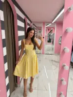 Rosalie Polka Dress - Image 3