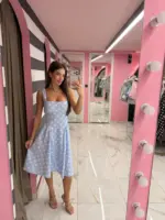 Rosalie Polka Dress - Image 4