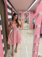 Rosalie Polka Dress - Image 7