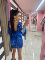 Blue Mirage Dress - Image 2