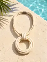Sandy Loop Necklace