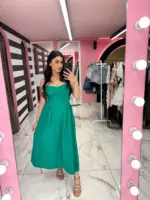 Emerald Grace Dress - Image 9