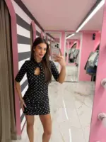 Parisienne Dots Dress