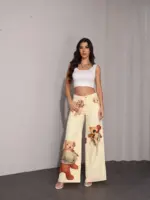 Teddy Muse Wide Leg Jeans - Image 3