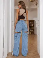 Rebel Cargo Jeans - Image 2