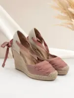 Rosé Riviera Wedges