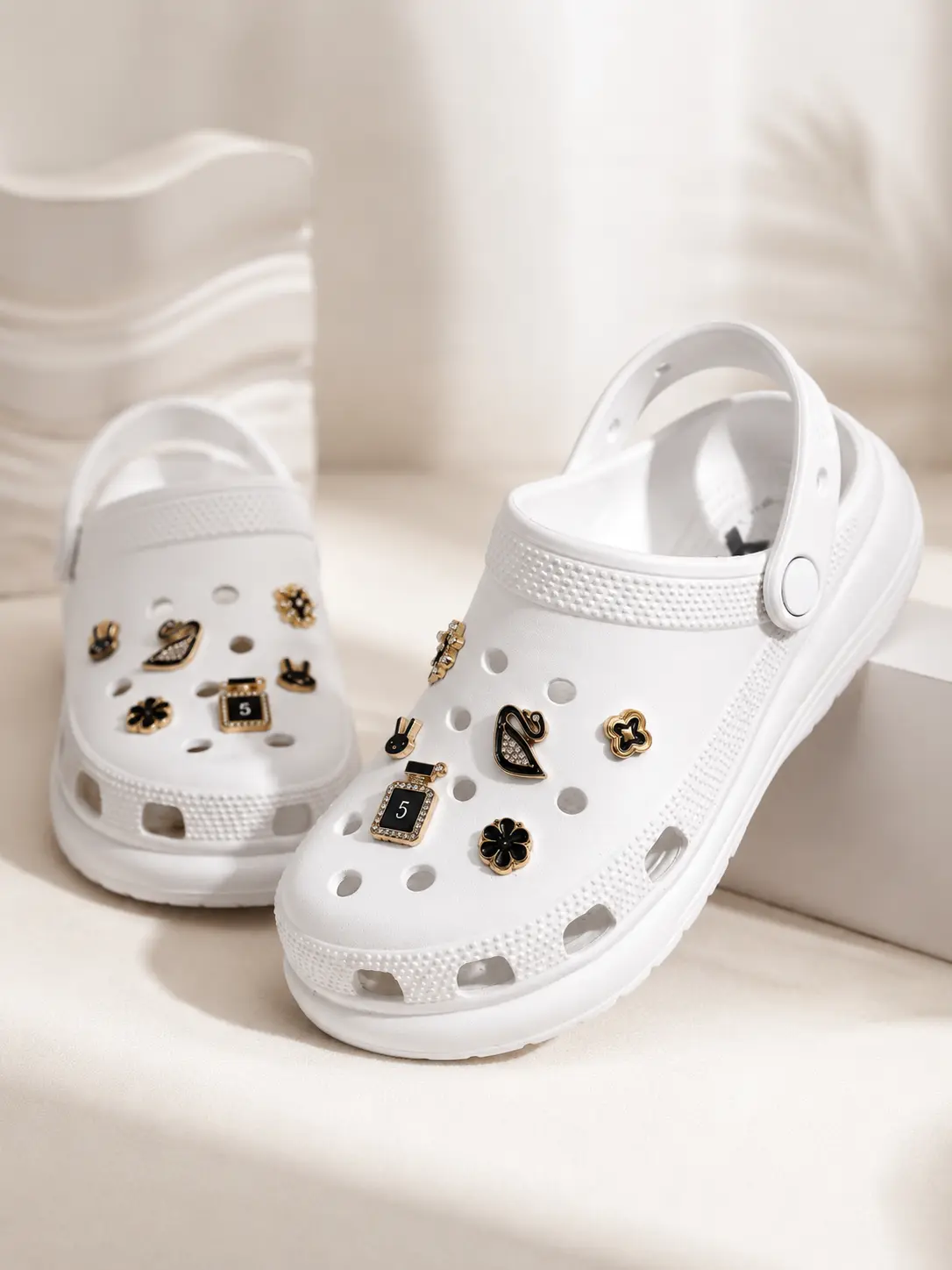 img_6a1827095efa30.66896064 Luxury Charm Clogs - Image 1