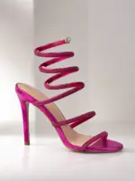 Fuchsia Queen Heels