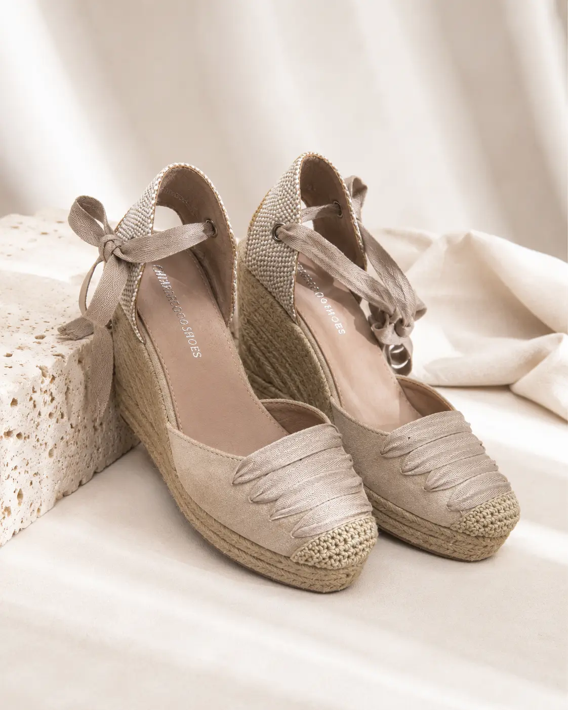 img_6a1829a5ad2a22.15187940 Santorini Lace Wedges - Image 1