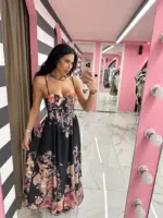 Desert Paisley Maxi Dress - Image 4