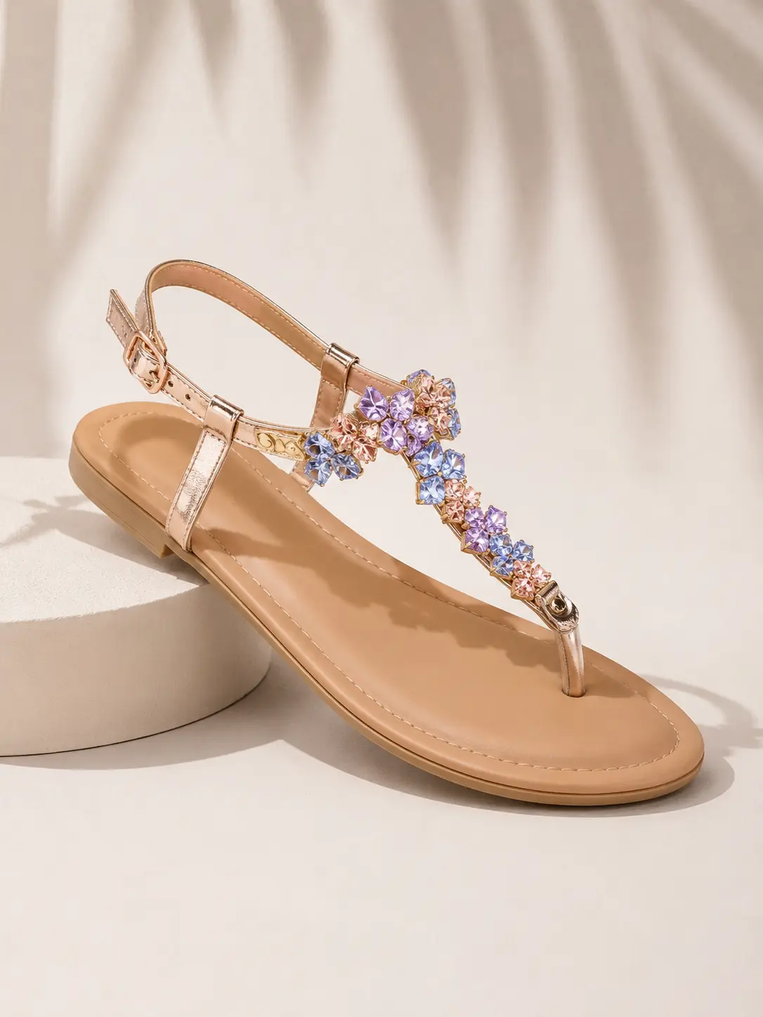 img_6a1a940b768a79.49662835 Blossom Crystal Sandals - Image 1