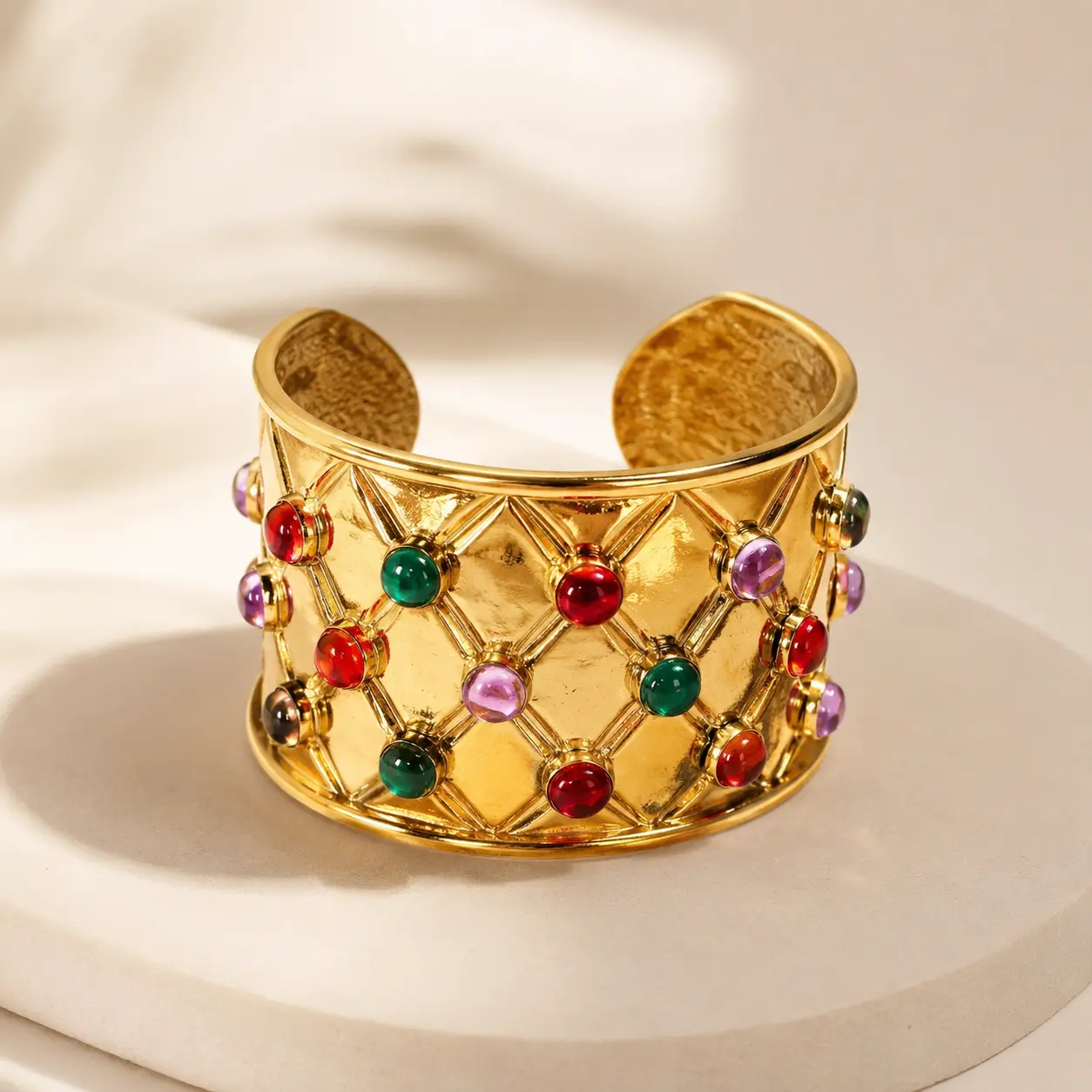 img_6a21b9a471e941.82767655 Celeste Gems Cuff - Image 1