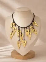 Golden Cascade Necklace