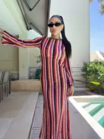 Riviera Crochet Dress - Image 2