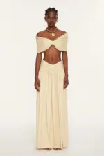 Luna Veil Maxi Dress