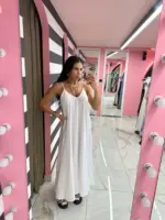 Sky Crystal Maxi Dress - Image 3