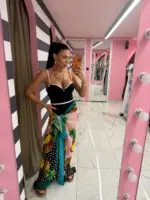 Pink Pineapple Pareo