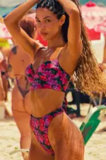 Hibiscus “Scarlett” Bikini Set – SunnyTales