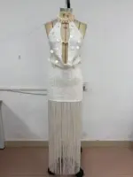 Mykonos Fringe Dress - Image 5