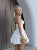 Paros Pearl Dress - Image 2
