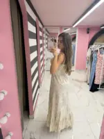 Azure Bloom Dress - Image 6
