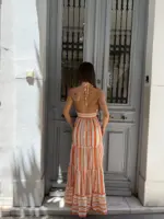 Sunset Boho Maxi Dress - Image 4