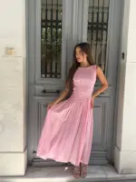 Bordeaux Grace Dress - Image 5
