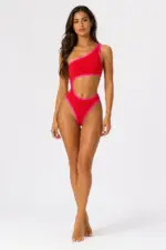 Fuchsia Flame Monokini - Image 4