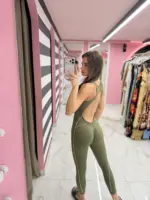 Olive Motion Jumpsuit
