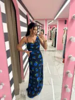 Siena Blossom Maxi Dress - Image 2