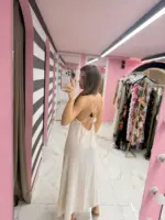 Elysian White Dress - Image 9
