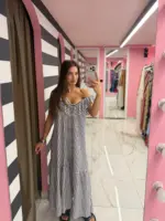 Azure Breeze Maxi Dress - Image 4