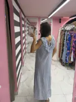 Azure Breeze Maxi Dress - Image 6