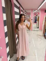 Azure Breeze Maxi Dress