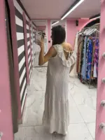 Azure Breeze Maxi Dress - Image 7