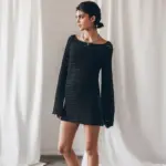 Ivory Escape Knit Dress - Image 3
