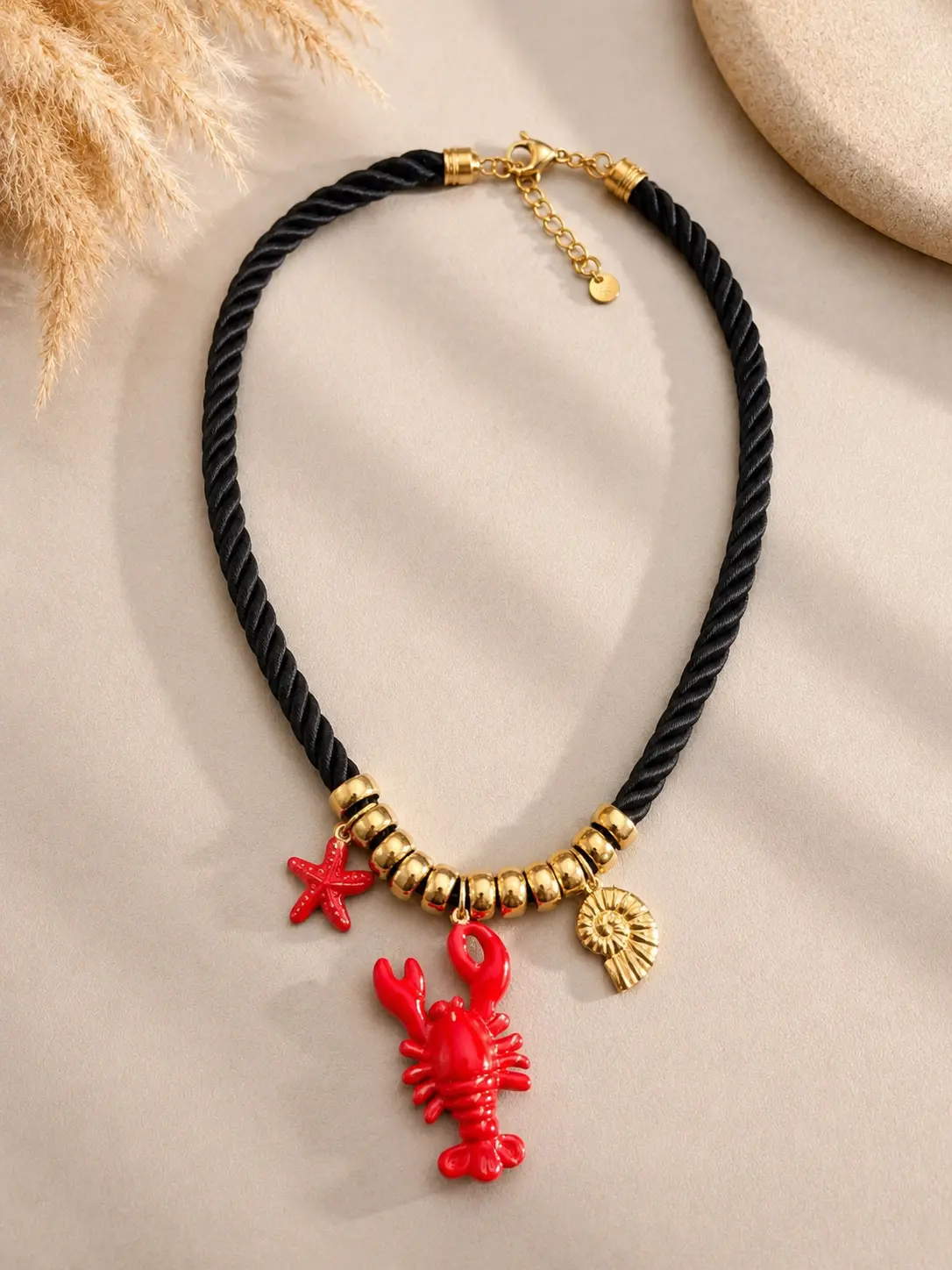 img_6a4b88769b9618.35492069 Coral Reef Charm Necklace - Image 1