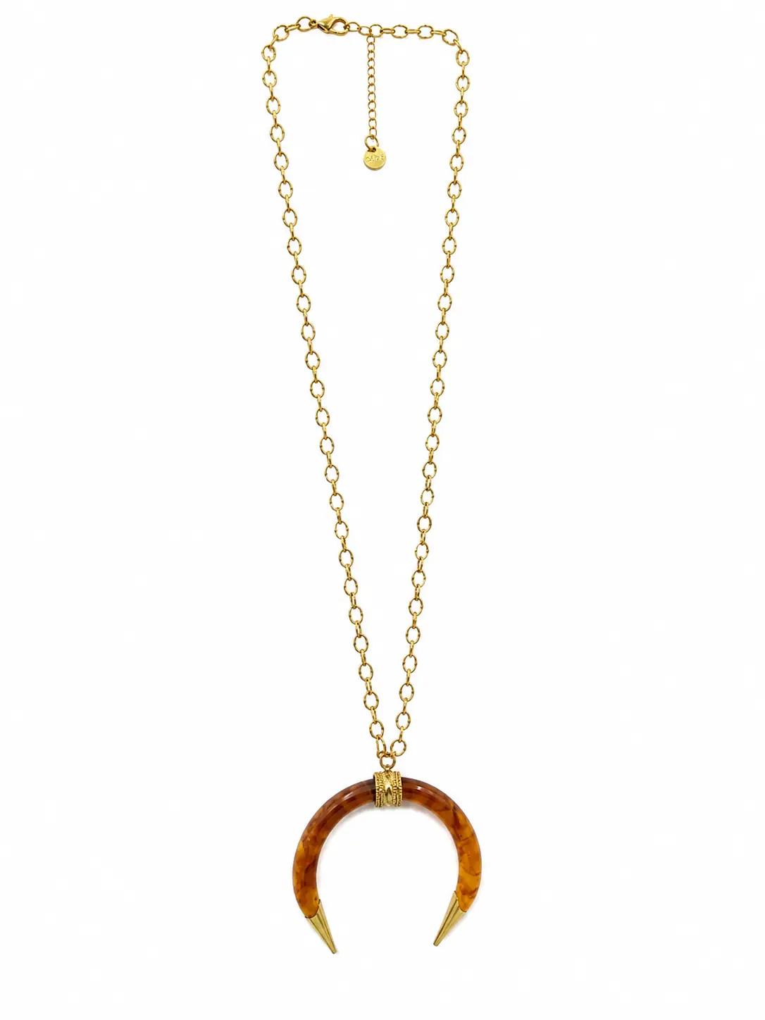 img_6a4b968d149cb3.30007548 Amber Moon Necklace - Image 1