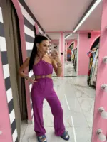 Olivia Olive Jumpsuit - Image 3