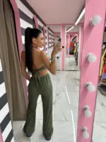 Olivia Olive Jumpsuit - Image 6