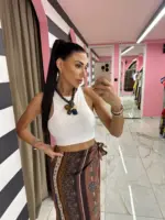 Noir Muse Crop Top - Image 4