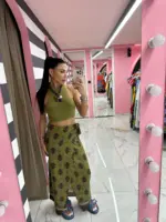 Azzurra Wrap Maxi Skirt - Image 5