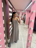 Capri Cotton Maxi Dress