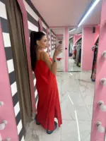 Capri Cotton Maxi Dress - Image 4