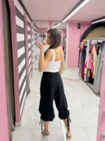 Capri Linen Pants - Image 2