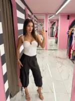 Capri Linen Pants - Image 3